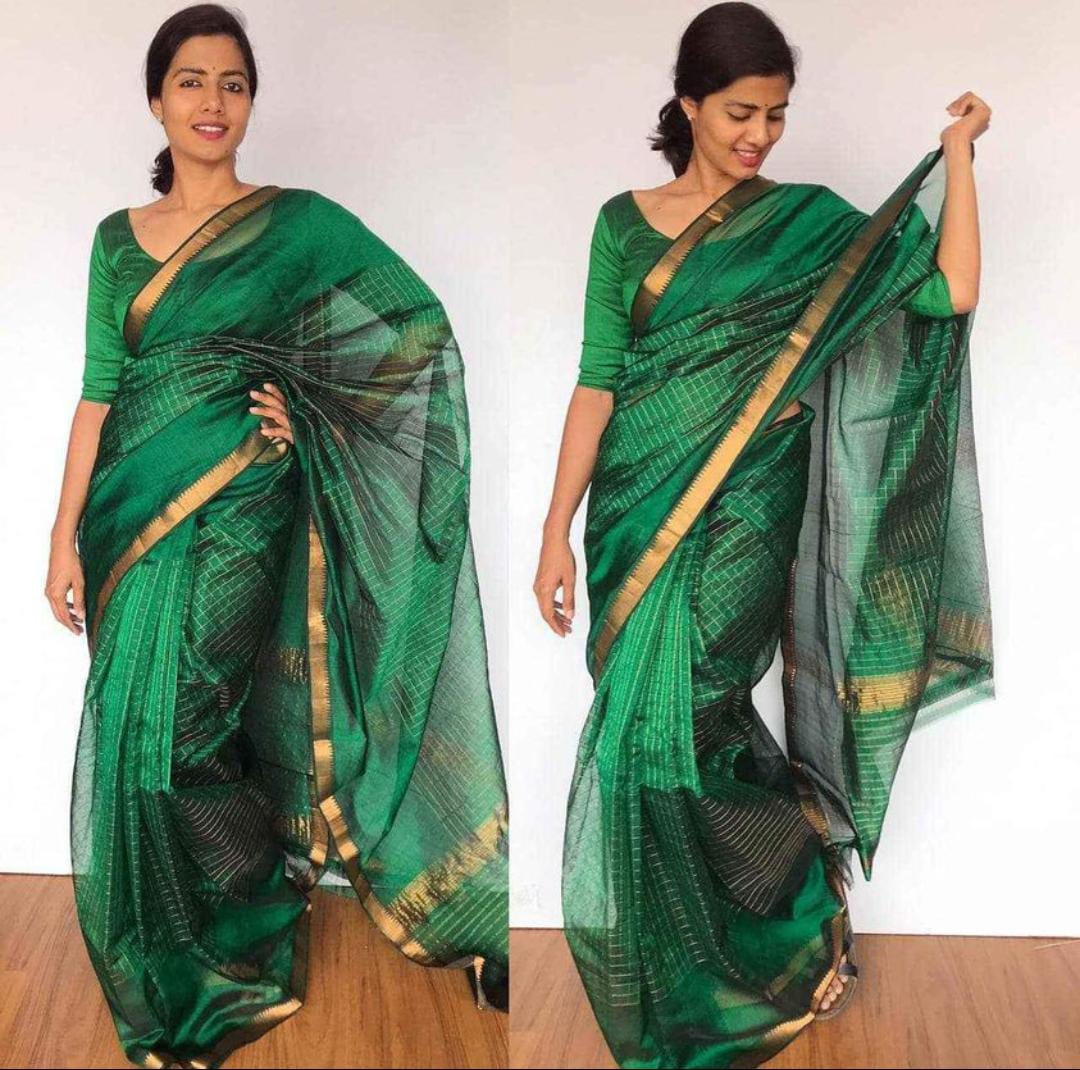 Mangalagiri Silk Blended Saree