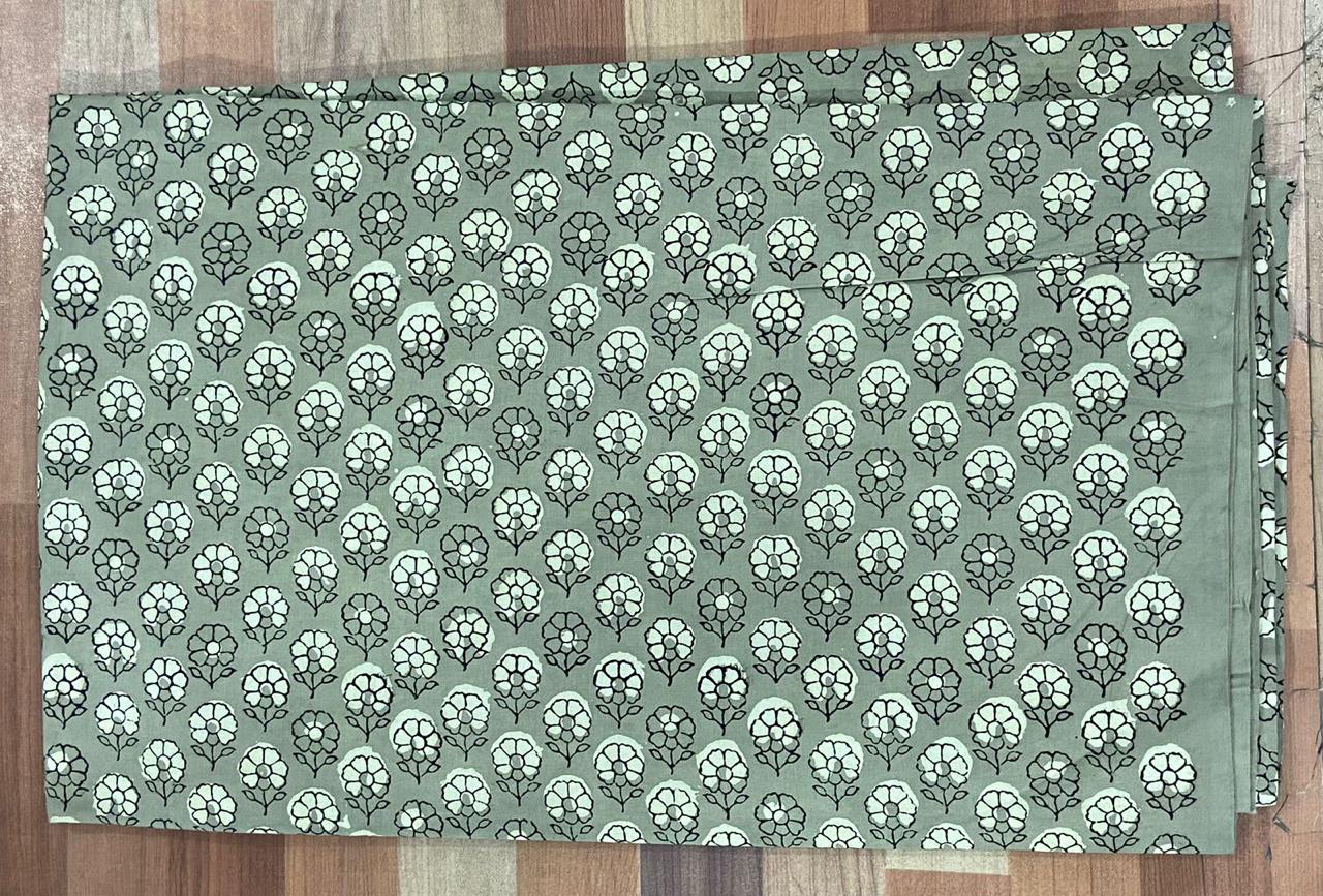 Natural Indigo & Kashish Block Printing Fabric
