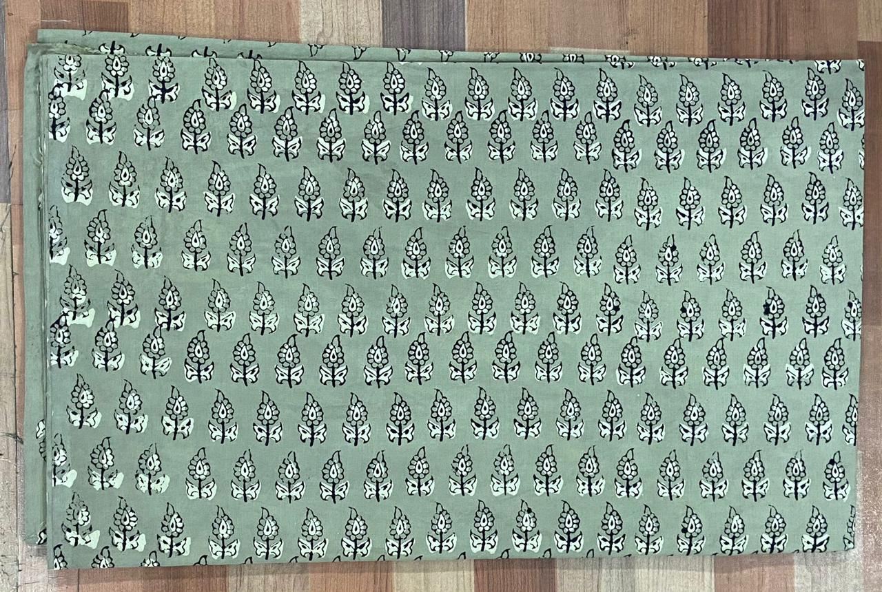 Natural Indigo & Kashish Block Printing Fabric