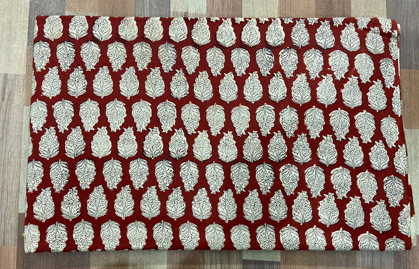 Syahi & Begar (Natural Color) Hand Block Printing Fabric
