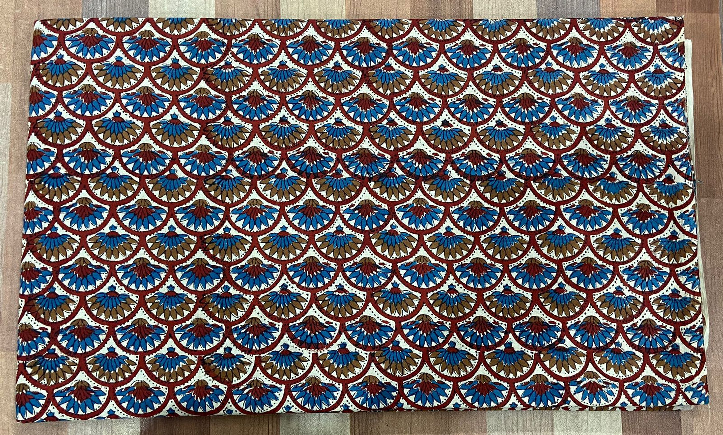 Syahi & Begar (Natural Color) Hand Block Printing Fabric