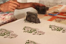 Hand Block Printing Saree on Kota Silk @ Rs. 2,499/-