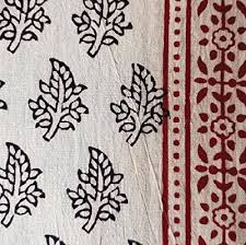 Syahi & Begar (Natural Color) Hand Block Printing Fabric @ Rs. 260/Meter