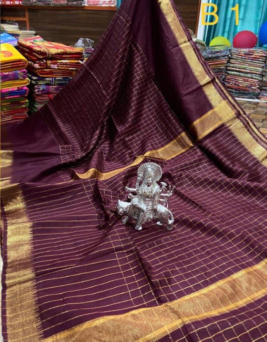 Mangalagiri Silk Blended Saree