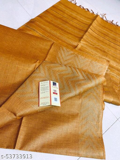 Silk Blend Bhutta Border Saree