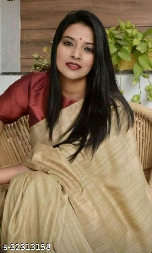 Kota Silk & Viscose Blend Saree with 3" Zari