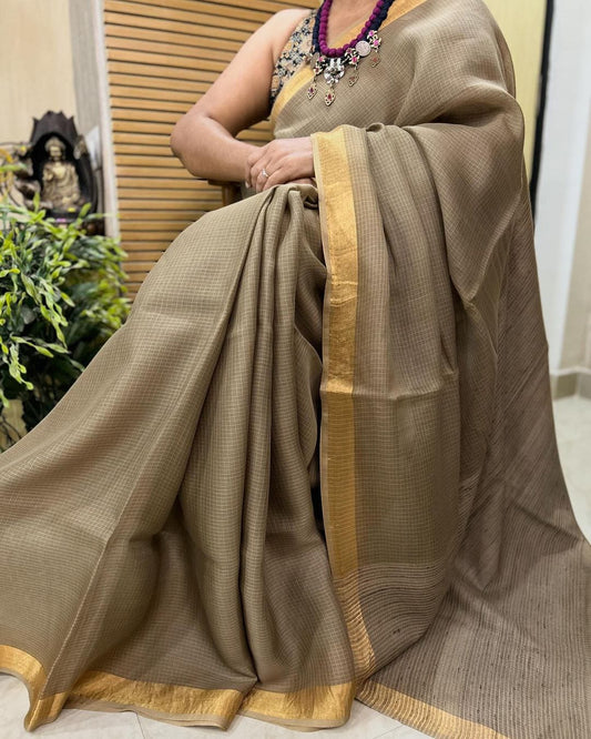 Kota Doriya Silk Blended Saree