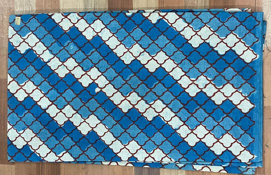 Natural Indigo & Kashish Block Printing Fabric