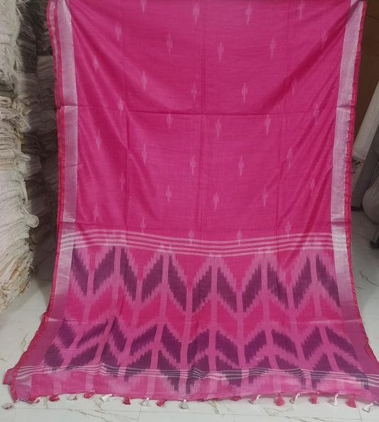 Handwoven Ikkat Design Saree