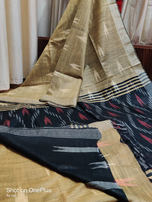 Handwoven Ikkat Design Saree