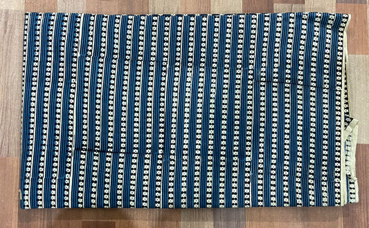 Natural Indigo & Kashish Block Printing Fabric