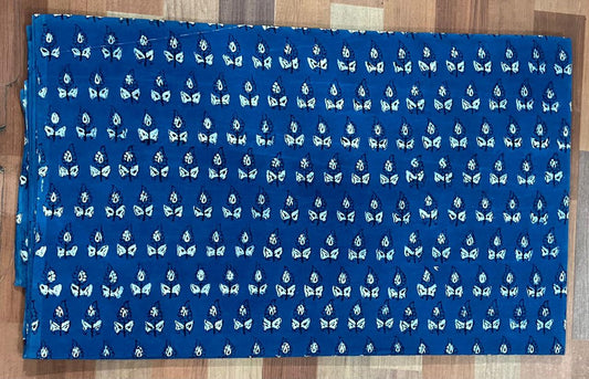 Natural Indigo & Kashish Block Printing Fabric