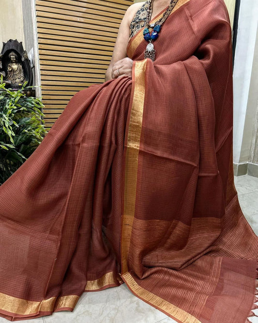 Kota Doriya Silk Blended Saree