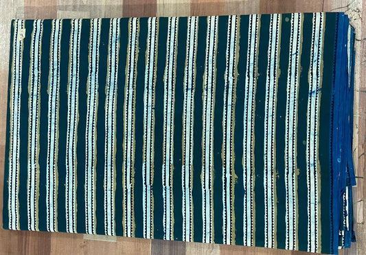 Natural Indigo & Kashish Block Printing Fabric