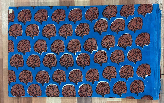Natural Indigo & Kashish Block Printing Fabric