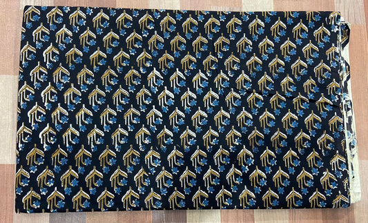 Natural Indigo & Kashish Block Printing Fabric