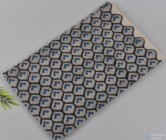 Syahi & Begar (Natural Color) Hand Block Printing Fabric