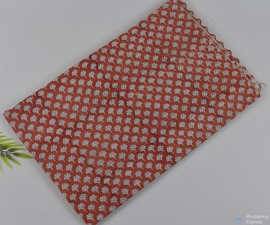 Syahi & Begar (Natural Color) Hand Block Printing Fabric