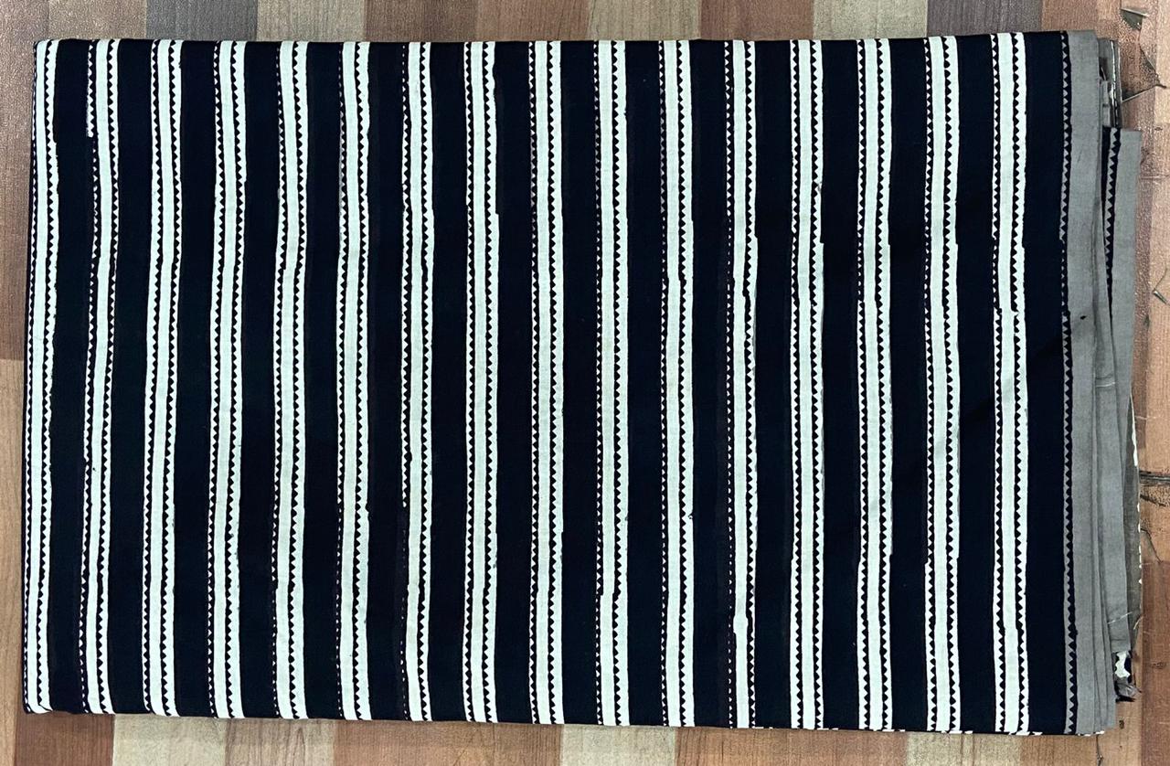 Natural Indigo & Kashish Block Printing Fabric