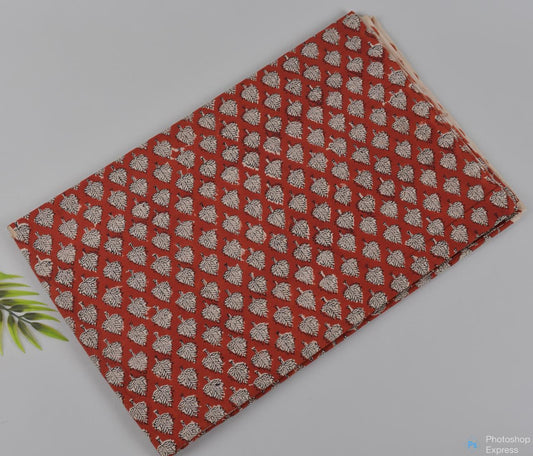 Syahi & Begar (Natural Color) Hand Block Printing Fabric