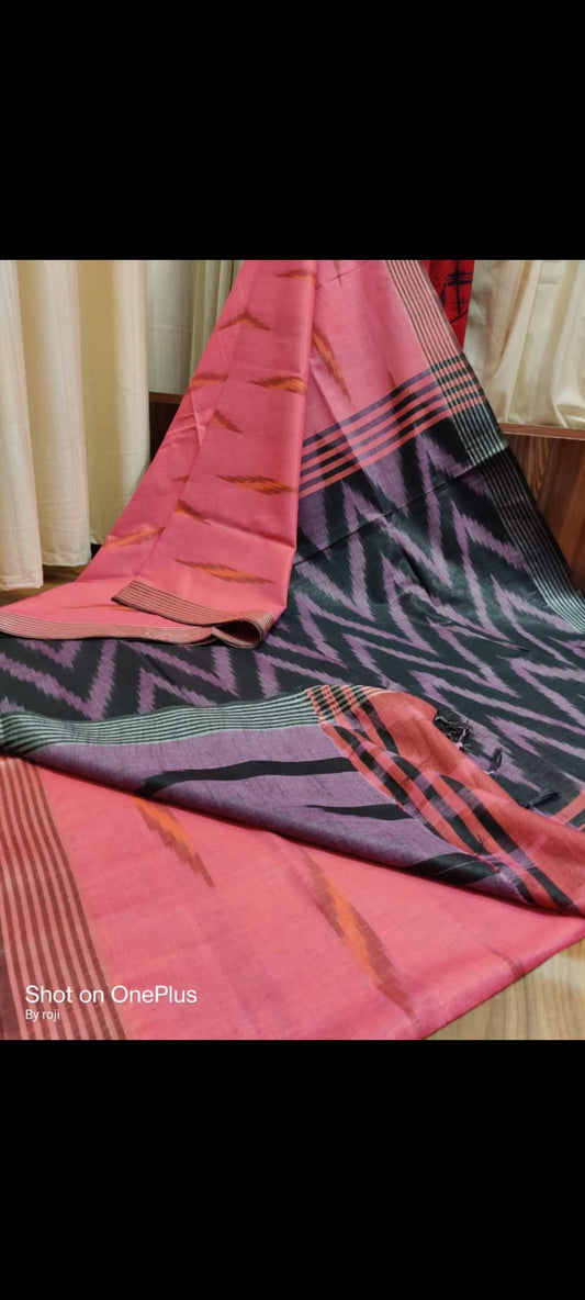 Handwoven Ikkat Design Saree