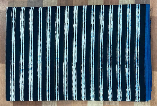 Natural Indigo & Kashish Block Printing Fabric
