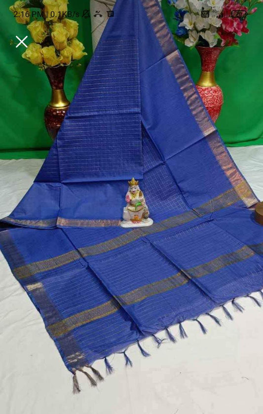 Mangalagiri Silk Blended Saree