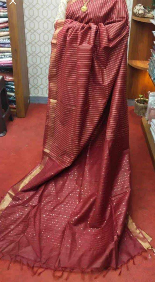 Tikli Anchal Silk Blended Saree