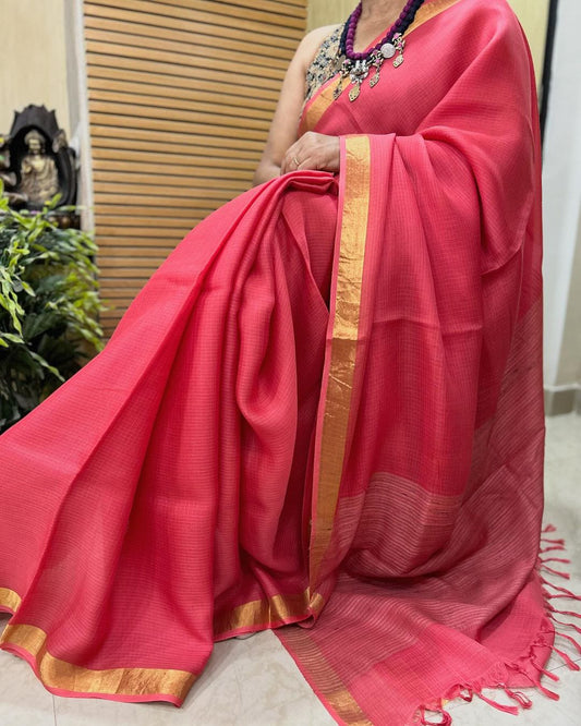 Kota Doriya Silk Blended Saree