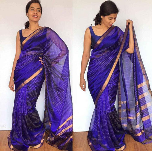 Mangalagiri Silk Blended Saree