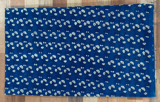 Natural Indigo & Kashish Block Printing Fabric
