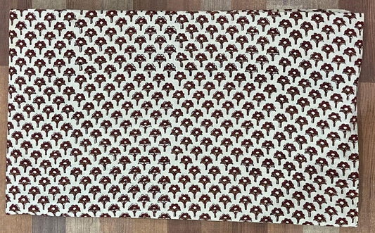 Syahi & Begar (Natural Color) Hand Block Printing Fabric