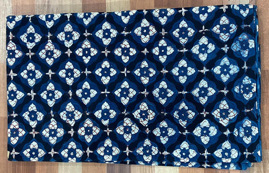 Natural Indigo & Kashish Block Printing Fabric