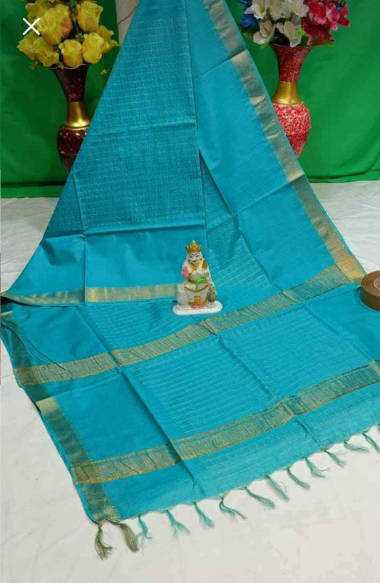 Mangalagiri Silk Blended Saree