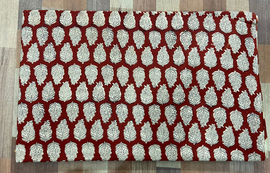 Syahi & Begar (Natural Color) Hand Block Printing Fabric