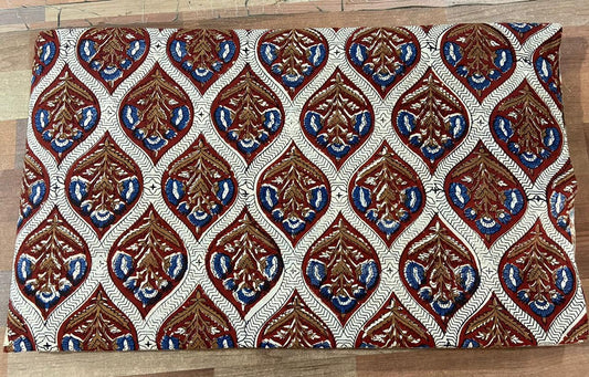 Syahi & Begar (Natural Color) Hand Block Printing Fabric