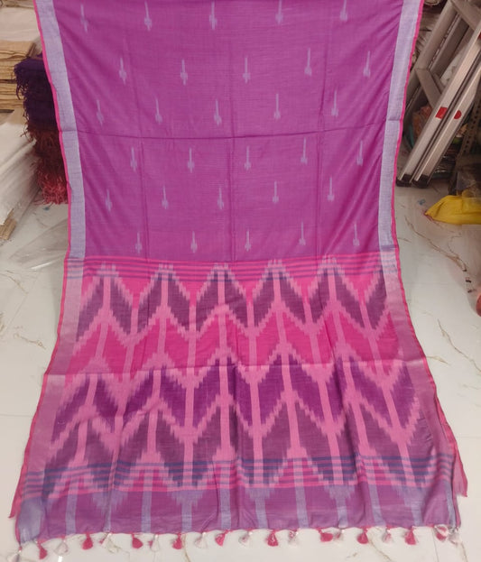 Handwoven Ikkat Design Saree